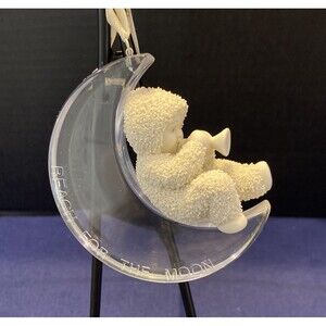 Snowbabies Dept 56 “Reach For The Moon"  Christmas Ornament